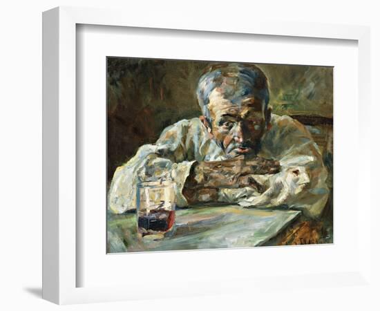 The Alcoholic, Father Mathias-Henri de Toulouse-Lautrec-Framed Giclee Print