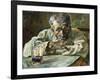The Alcoholic, Father Mathias-Henri de Toulouse-Lautrec-Framed Giclee Print