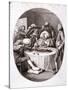 The Alderman's Dinner, 1775-Francesco Bartolozzi-Stretched Canvas