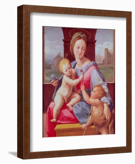 The Aldobrandini Madonna or the Garvagh Madonna, circa 1509-10-Raphael-Framed Giclee Print