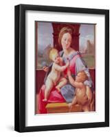 The Aldobrandini Madonna or the Garvagh Madonna, circa 1509-10-Raphael-Framed Giclee Print