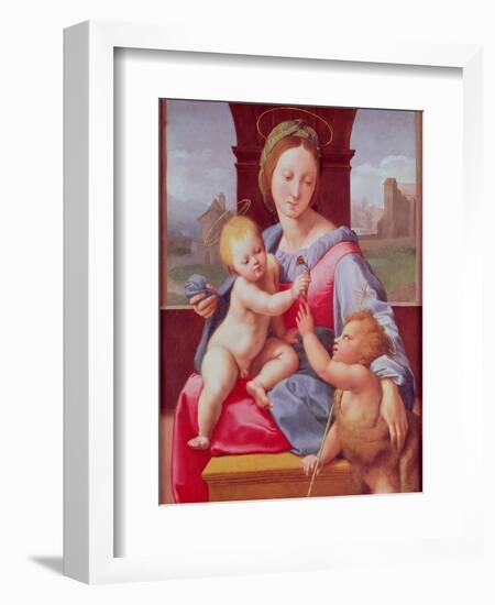 The Aldobrandini Madonna or the Garvagh Madonna, circa 1509-10-Raphael-Framed Giclee Print