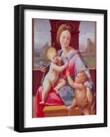 The Aldobrandini Madonna or the Garvagh Madonna, circa 1509-10-Raphael-Framed Giclee Print