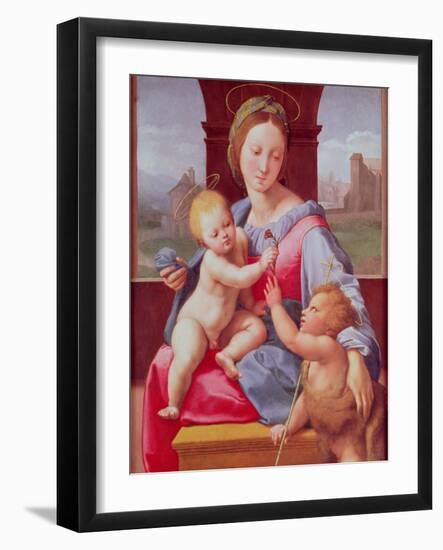 The Aldobrandini Madonna or the Garvagh Madonna, circa 1509-10-Raphael-Framed Giclee Print