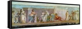 The Aldobrandini Wedding, 27 BC-14 AD-null-Framed Stretched Canvas