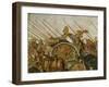 The Alexander Battle, Darius, Probably Done after a Painting by Philoxeilos of Entrea (4th BCE)-null-Framed Giclee Print