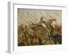 The Alexander Battle, Darius, Probably Done after a Painting by Philoxeilos of Entrea (4th BCE)-null-Framed Giclee Print