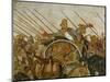 The Alexander Battle, Darius, Probably Done after a Painting by Philoxeilos of Entrea (4th BCE)-null-Mounted Premium Giclee Print