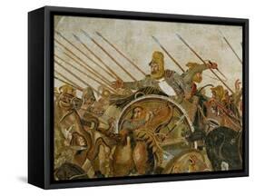 The Alexander Battle, Darius, Probably Done after a Painting by Philoxeilos of Entrea (4th BCE)-null-Framed Stretched Canvas