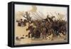 The Alexander Mosaic, C79 Ad-null-Framed Stretched Canvas