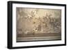 The Alexander Mosaic, Depicting the Battle of Issus Between Alexander the Great-Roman-Framed Giclee Print