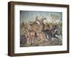 The Alexander Mosaic, Detail Depicting the Darius III-Roman-Framed Giclee Print