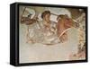 The Alexander Mosaic, Detail of Alexander the Great (356-323 BC) at the Battle of Issus-null-Framed Stretched Canvas