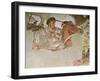 The Alexander Mosaic, Detail of Alexander the Great (356-323 BC) at the Battle of Issus-null-Framed Giclee Print