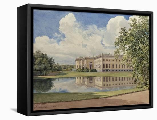 The Alexander Palace in Tsarskoye Selo, 1831-Gerhard Wilhelm von Reutern-Framed Stretched Canvas