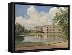 The Alexander Palace in Tsarskoye Selo, 1831-Gerhard Wilhelm von Reutern-Framed Stretched Canvas