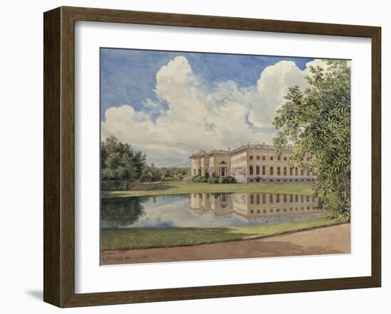 The Alexander Palace in Tsarskoye Selo, 1831-Gerhard Wilhelm von Reutern-Framed Giclee Print