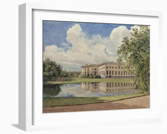 The Alexander Palace in Tsarskoye Selo, 1831-Gerhard Wilhelm von Reutern-Framed Giclee Print