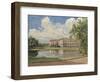 The Alexander Palace in Tsarskoye Selo, 1831-Gerhard Wilhelm von Reutern-Framed Giclee Print