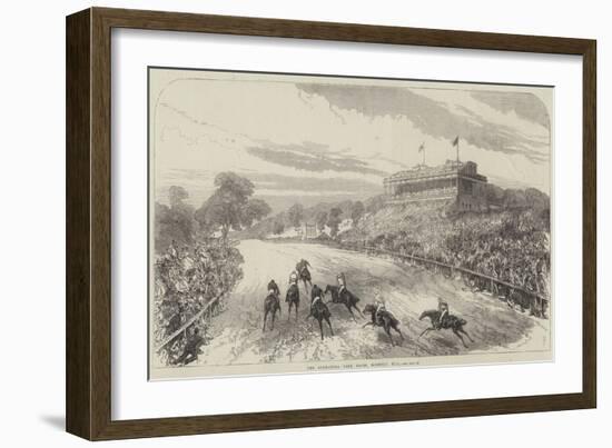 The Alexandra Park Races, Muswell Hill-Charles Robinson-Framed Giclee Print