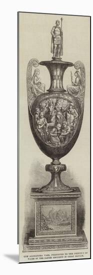 The Alexandra Vase, Presented to the Princess of Wales by the Danish Residents in Great Britain-null-Mounted Premium Giclee Print
