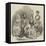 The Algerine Family, at Vauxhall-Gardens-null-Framed Stretched Canvas