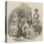 The Algerine Family, at Vauxhall-Gardens-null-Stretched Canvas