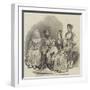 The Algerine Family, at Vauxhall-Gardens-null-Framed Giclee Print