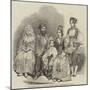 The Algerine Family, at Vauxhall-Gardens-null-Mounted Giclee Print