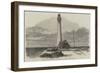 The Alguada Reef Lighthouse, Cape Negrais, on the Coast of Pegu-null-Framed Giclee Print