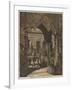 The Alhambra Court, Crystal Palace, Entrance to the Court of Lions-Robert Dudley-Framed Giclee Print