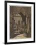 The Alhambra Court, Crystal Palace, Entrance to the Court of Lions-Robert Dudley-Framed Giclee Print