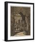 The Alhambra Court, Crystal Palace, Entrance to the Court of Lions-Robert Dudley-Framed Giclee Print