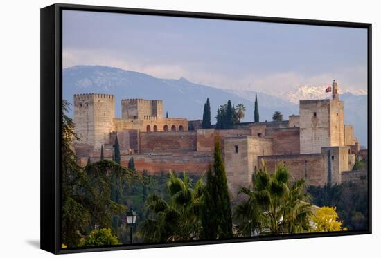 The Alhambra, Granada, Andalucia, Spain-Carlo Morucchio-Framed Stretched Canvas