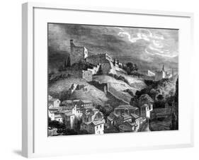 The Alhambra, Granada, Southern Spain, 19th Century-Gustave Doré-Framed Giclee Print