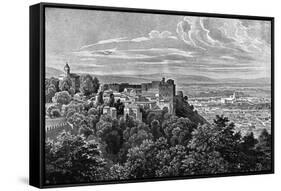 The Alhambra, Granada, Spain, 1902-Daudet-Framed Stretched Canvas