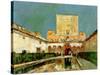The Alhambra, Granada, Spain, C.1883-Childe Hassam-Stretched Canvas