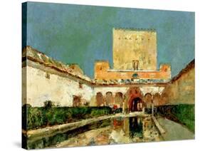 The Alhambra, Granada, Spain, C.1883-Childe Hassam-Stretched Canvas