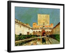 The Alhambra, Granada, Spain, C.1883-Childe Hassam-Framed Giclee Print