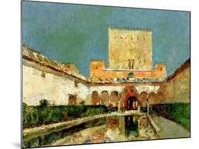 The Alhambra, Granada, Spain, C.1883-Childe Hassam-Mounted Giclee Print