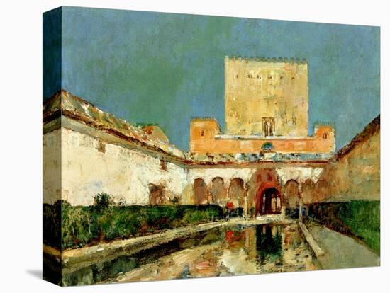 The Alhambra, Granada, Spain, C.1883-Childe Hassam-Stretched Canvas
