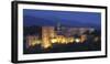 The Alhambra Is a Palace and Fortress Complex Located in Granada, Andalusia, Spain.-David Bank-Framed Photographic Print