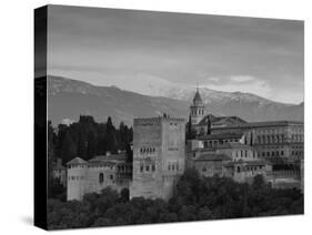 The Alhambra Palace at Sunset, Granada, Granada Province, Andalucia, Spain-Doug Pearson-Stretched Canvas