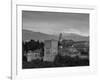 The Alhambra Palace at Sunset, Granada, Granada Province, Andalucia, Spain-Doug Pearson-Framed Photographic Print