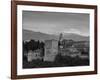 The Alhambra Palace at Sunset, Granada, Granada Province, Andalucia, Spain-Doug Pearson-Framed Photographic Print