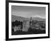 The Alhambra Palace at Sunset, Granada, Granada Province, Andalucia, Spain-Doug Pearson-Framed Photographic Print