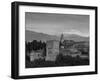 The Alhambra Palace at Sunset, Granada, Granada Province, Andalucia, Spain-Doug Pearson-Framed Premium Photographic Print