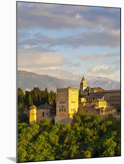 The Alhambra Palace, Granada, Granada Province, Andalucia, Spain-Doug Pearson-Mounted Photographic Print
