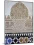 The Alhambra with Carved Muslim Inscription and Tilework, Granada, Spain-Merrill Images-Mounted Photographic Print