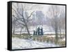 The Alice in Wonderland Statue, Central Park, New York, 1997-Julian Barrow-Framed Stretched Canvas